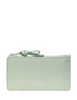 Kate Spade New York Loop East West Zip Card Case Mint Frosting 