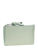 Kate Spade New York Loop East West Zip Card Case Mint Frosting 