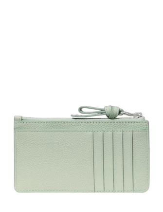 Kate Spade New York Loop East West Zip Card Case Mint Frosting 