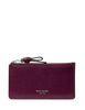 Kate Spade New York Loop East West Zip Card Case Purple Agate