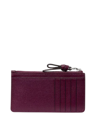 Kate Spade New York Loop East West Zip Card Case Purple Agate
