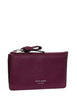 Kate Spade New York Loop East West Zip Card Case Purple Agate