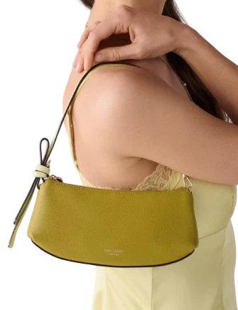 Kate Spade New York Loop Pochette Bag Laurel Leaf