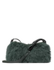 Kate Spade New York Loop Shearling Crossbody Deep Evergreen