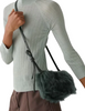 Kate Spade New York Loop Shearling Crossbody Deep Evergreen