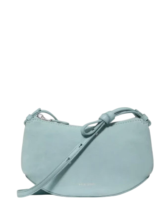 Kate Spade New York Loop Suede Crossbody English Sea
