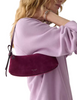 Kate Spade New York Loop Suede Pochette Purple Agate