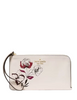 Kate Spade New York Lucy Floral Medium Wristlet Cream