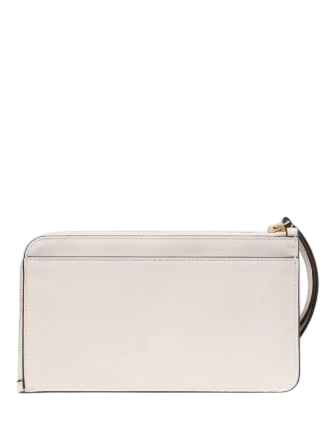 Kate Spade New York Lucy Floral Medium Wristlet Cream