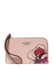 Kate Spade New York Lucy Floral Small Wristlet Rose Smoke