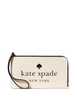 Kate Spade New York Lucy Medium L-zip Wristlet  Toasted Hazelnut 
