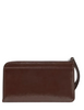 Kate Spade New York Lucy Shiny Medium Wristlet Hot Fudge