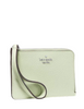 Kate Spade New York Lucy Small Card Holder Wristlet Lime Frosting