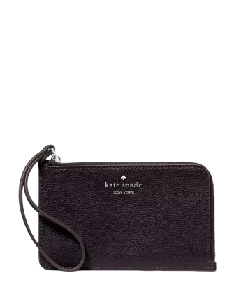 Kate Spade New York Lucy Small Wristlet Deep Aubergine