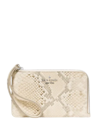 Kate Spade New York Lucy Snake Small Card Holder Wristlet