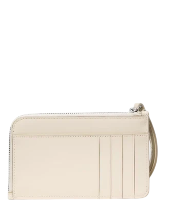 Kate Spade New York Lucy Snake Small Card Holder Wristlet Natural