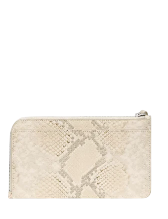 Kate Spade New York Lucy Snake Wristlet Natural