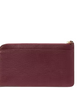 Kate Spade New York Lucy Spade Flower Embroidered Medium L-zip Wristlet Dark Merlot