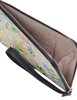 Kate Spade New York Lucy Spade Flower Floral Medium L-Zip Wristlet Blazer Blue 