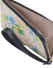 Kate Spade New York Lucy Spade Flower Floral Small L-zip Wristlet  Blazer Blue 