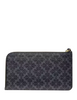 Kate Spade New York Lucy Spade Flower Medium L-zip Wristlet Black