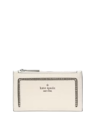 Kate Spade New York Madison Boxed Small Slim Bifold Wallet Meringue