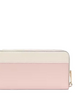 Kate Spade New York Madison Colorblock Large Continental Wallet  Rose Smoke 