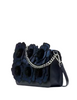 Kate Spade New York Madison Embroidered Floral Willow Mini Flap Crossbody Blue