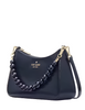 Kate Spade New York Madison Faux Pearl Medium Convertible Crossbody Parisian Navy