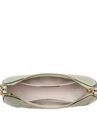 Kate Spade New York Madison Floral Applique Crescent Shoulder Bag Sage Bundle