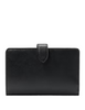 Kate Spade New York Madison Floral Applique Medium Bifold Wallet Black