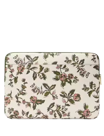 Kate Spade New York Madison Floral Laptop Sleeve Meringue