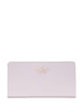 Kate Spade New York Madison Interior Printed Large Slim Bifold Wallet Pale Amethyst