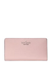 Kate Spade New York Madison Large Slim Bifold Wallet Tutu Pink