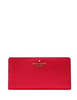Kate Spade New York Madison Large Slim Wallet Ruby Red