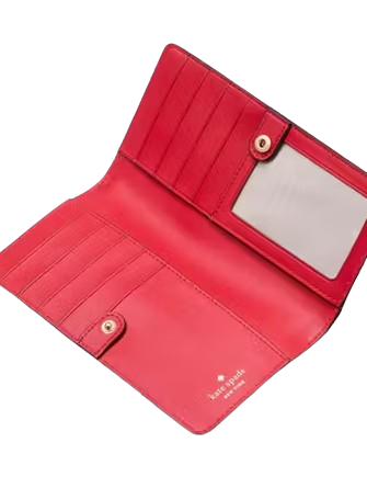 Kate Spade New York Madison Large Slim Wallet Surf Pink