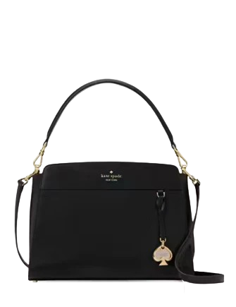 Kate Spade New York Madison Medium Top Handle Satchel  Black