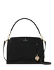 Kate Spade New York Madison Medium Top Handle Satchel  Black