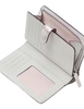 Kate Spade New York Madison Metallic Medium Compact Bifold Wallet Lunar Light