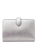 Kate Spade New York Madison Metallic Medium Compact Bifold Wallet Lunar Light