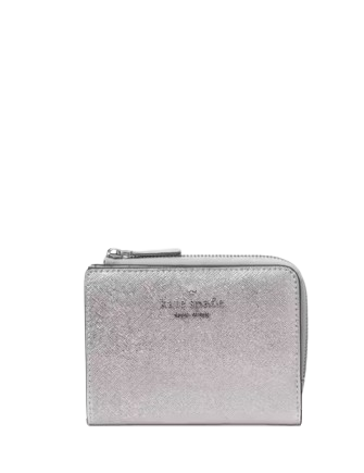 Kate Spade New York Madison Metallic Small L-zip Wallet