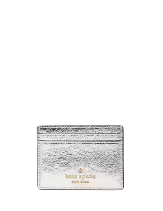 Kate Spade New York Madison Metallic Small Slim Card Holder