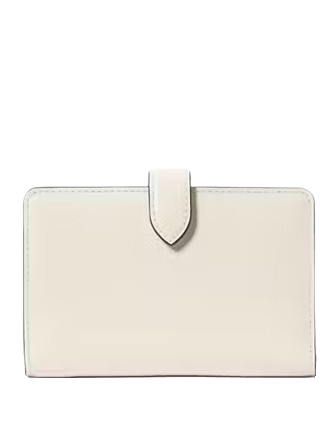 Kate Spade New York Madison Puffy Heart Medium Bifold Wallet Meringue