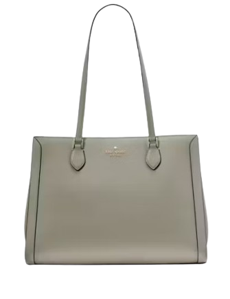Kate Spade New York Madison Saffiano East West Leather Laptop Tote Dusky Pine