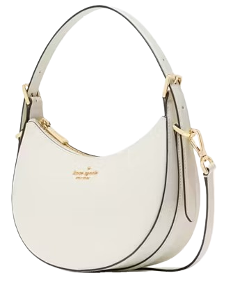Kate Spade New York Madison Saffiano Leather Crescent Shoulder Bag Meringue