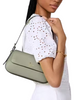 Kate Spade New York Madison Saffiano Leather Small Flap Shoulder Bag Dusky Pine 
