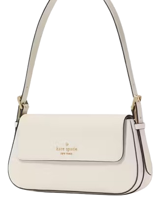 Kate Spade New York Madison Saffiano Leather Small Flap Shoulder Bag Meringue