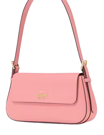 Kate Spade New York Madison Saffiano Leather Small Flap Shoulder Bag Terracotta Tile
