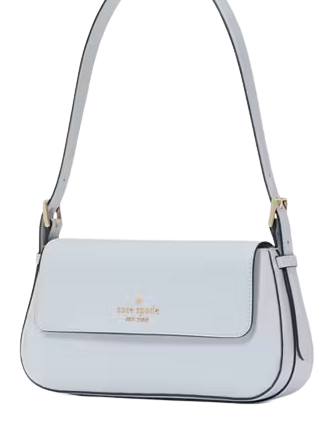 Kate Spade New York Madison Saffiano Leather Small Flap Shoulder Bag Watercolor Blue