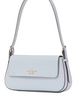 Kate Spade New York Madison Saffiano Leather Small Flap Shoulder Bag Watercolor Blue